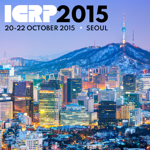 ICRP2015: 20-22 October 2015, Seoul, South Korea