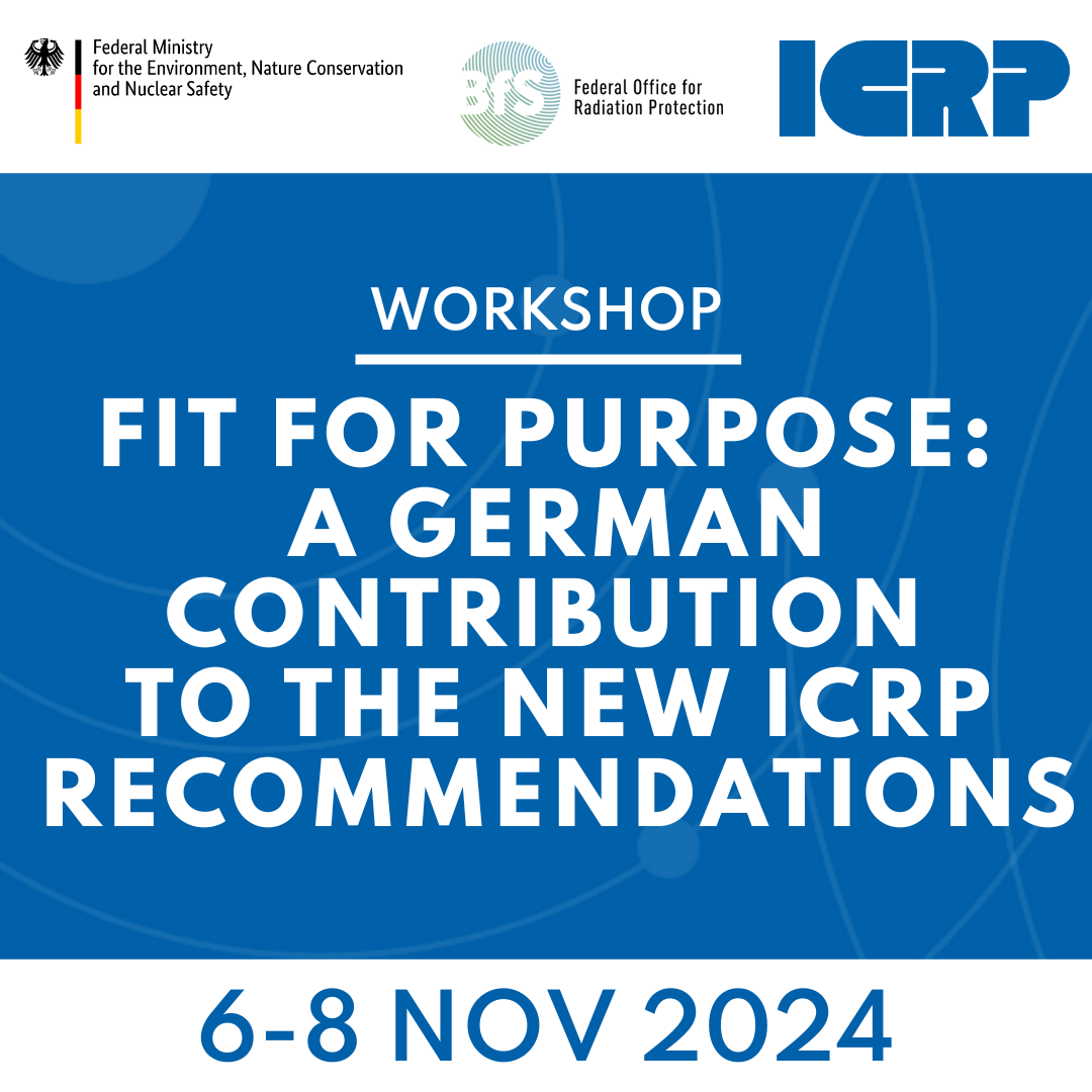 Joint ICRP Workshop - Fit for Purpose: 6-8 November 2024