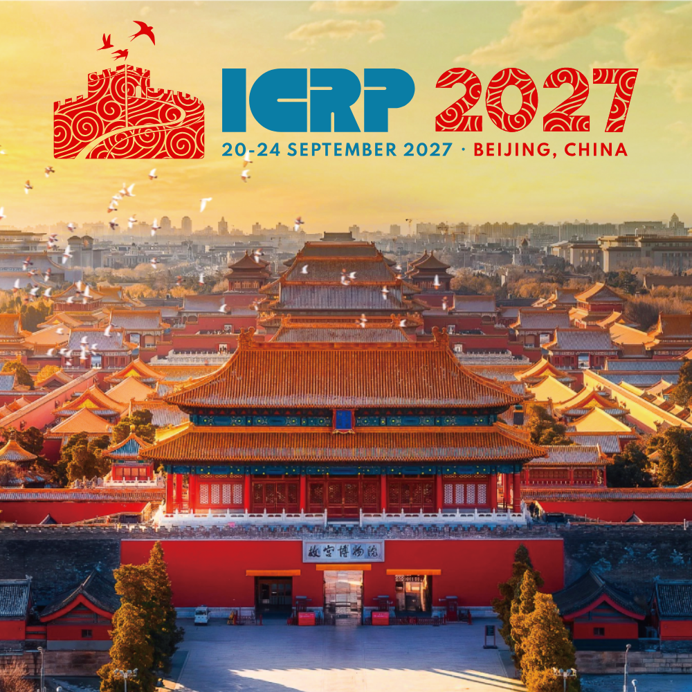 ICRP 2027: 20-24 September 2027 - Beijing, China