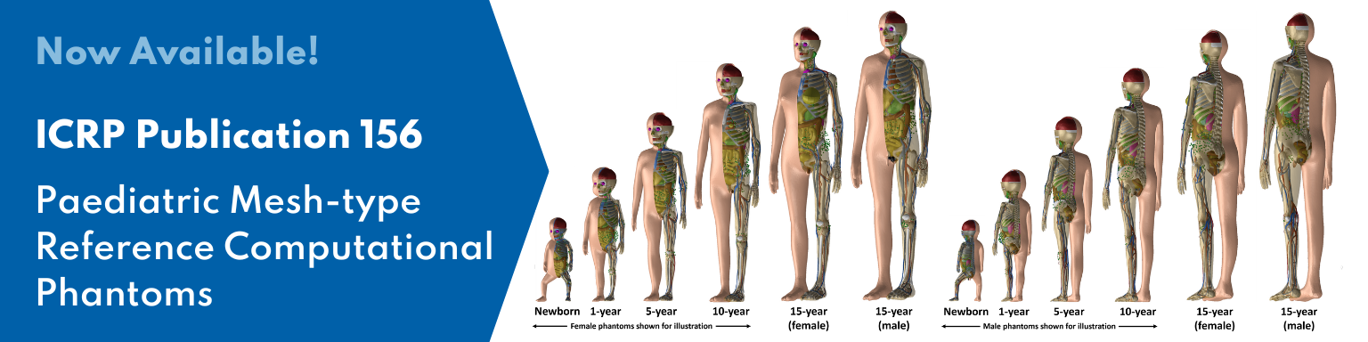 Now Available: ICRP Publication 156 Paediatric Mesh-type Reference Computational Phantoms